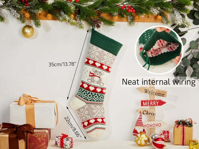 Christmas Stockings with Name-Engravingift