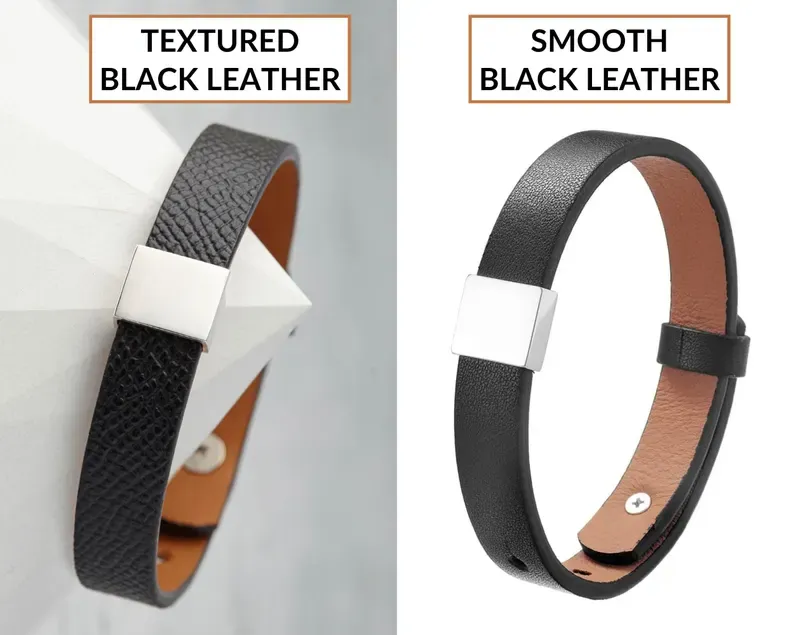 Personalized American Football Mens Leather Bracelet