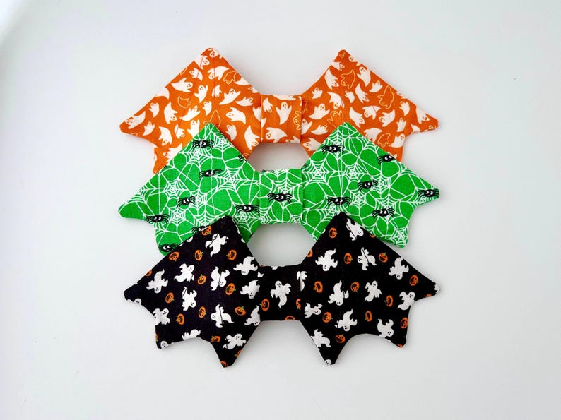 Halloween Dog Bow Tie Dog Bow Ties Bat Dog Bow Ties/ Pet Bow Tie
