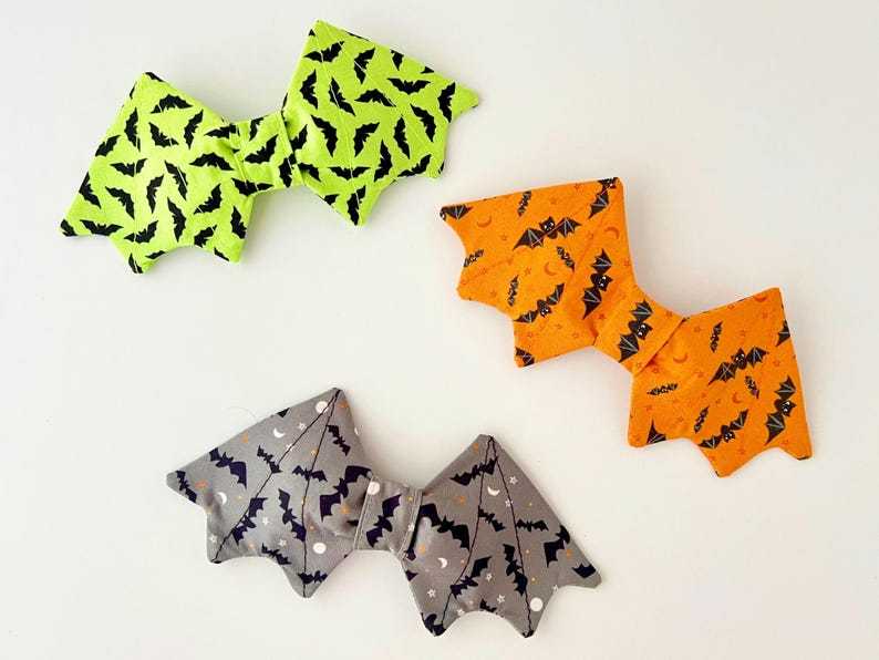 Halloween Dog Bow Tie Dog Bow Ties Bat Dog Bow Ties/ Pet Bow Tie