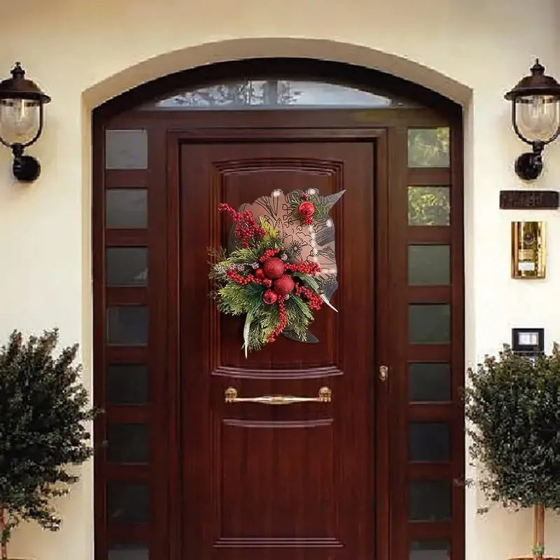 Christmas G🐴Horse Head Wreath for Christmas