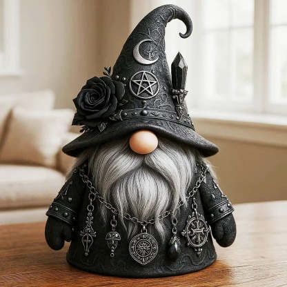 Christmas Gift Gothic Gnome Statue