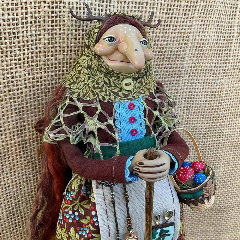 Magical Kitchen's Witch Doll ✨ Handmade with Love 🧹 Brings Good Luck 
