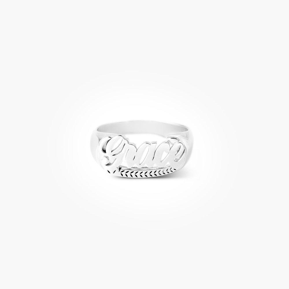 Mother's Day Gift Throwback Name Ring-Engravingift
