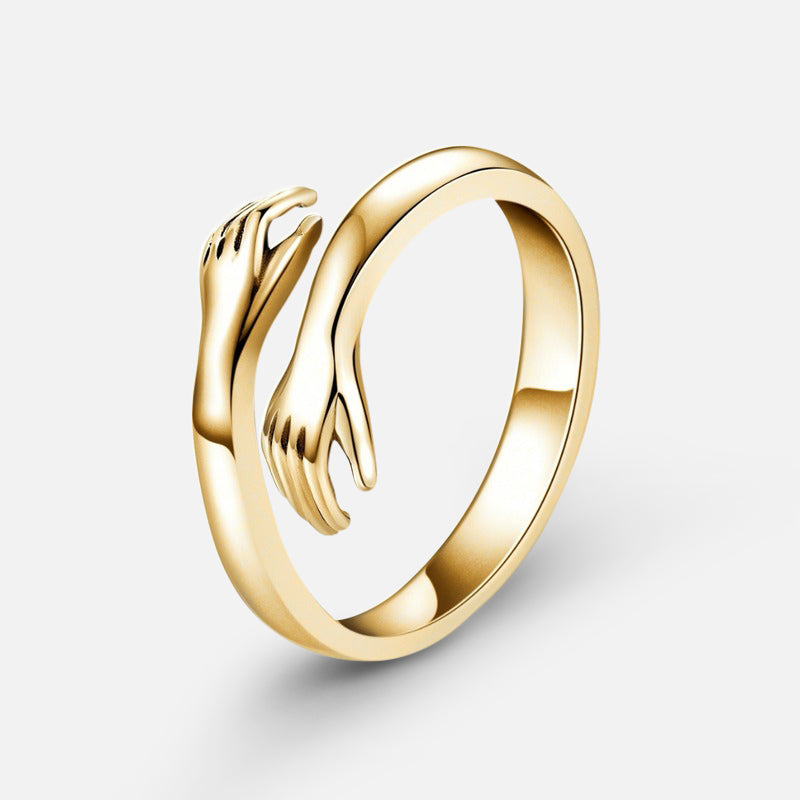 Hug Ring Adjustable Love Ring – Meaningful Gift For Wife Girlfriend