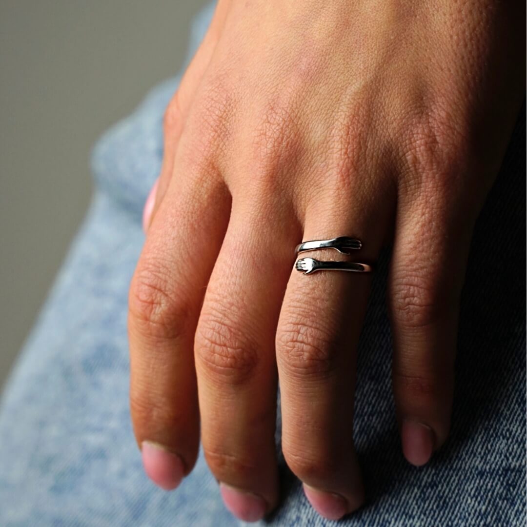 Hug Ring Adjustable Love Ring – Meaningful Gift For Wife Girlfriend