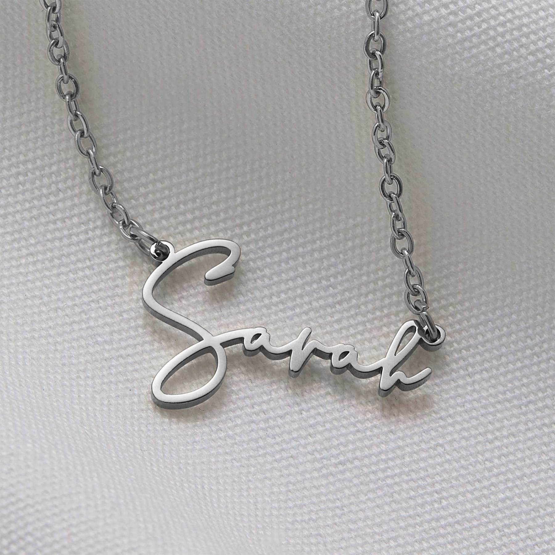 Monroe Name Necklace Necklace MelodyNecklace