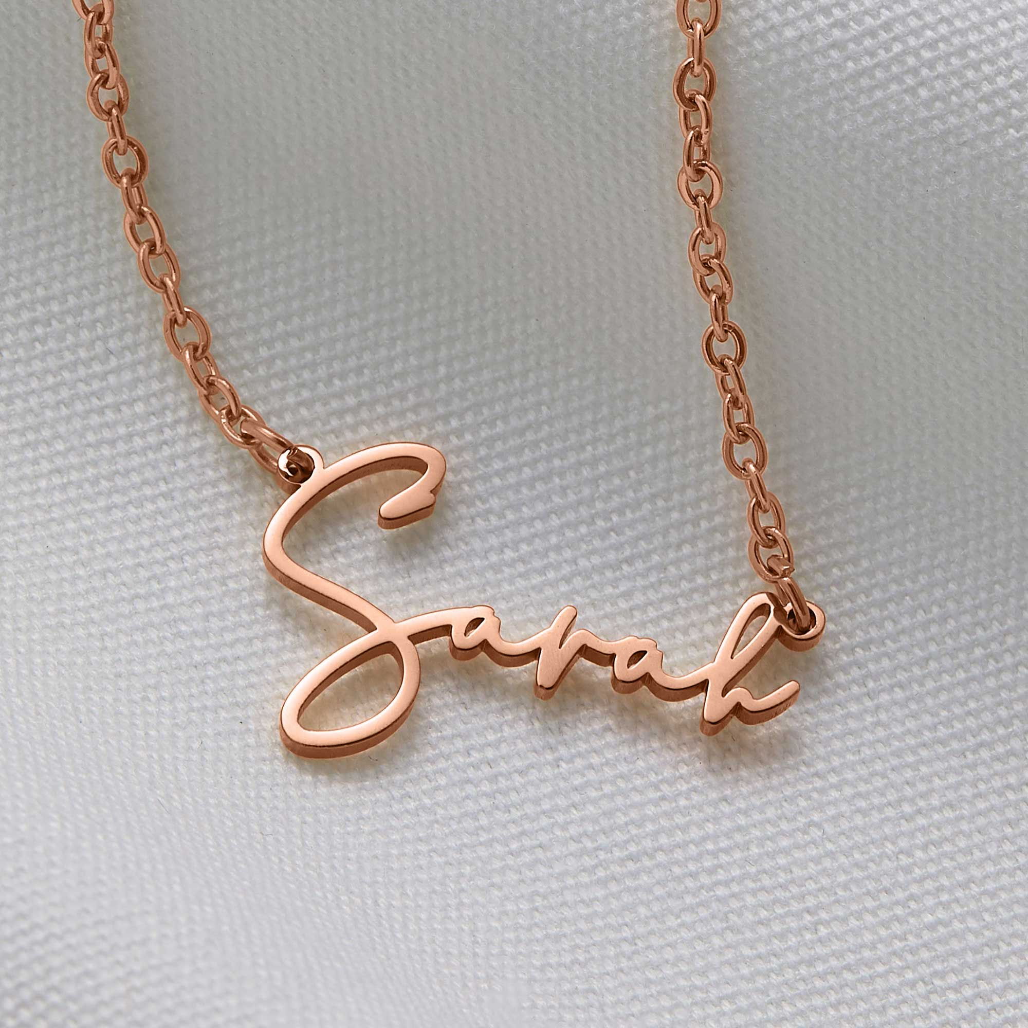 Monroe Name Necklace Necklace Mint & Lily