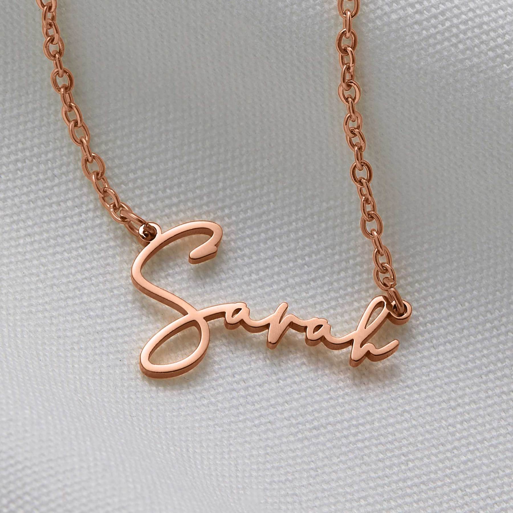 Monroe Name Necklace Necklace Mint & Lily