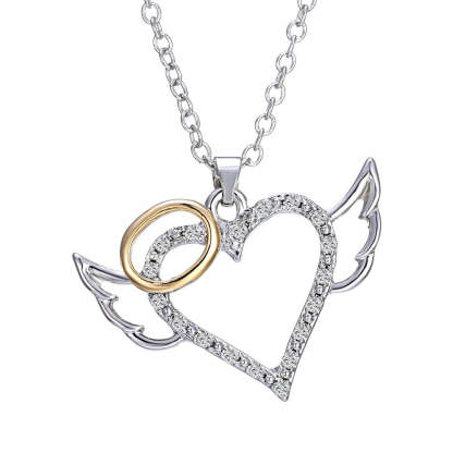 Nice Angel Heart Necklace