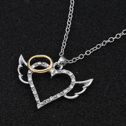 Nice Angel Heart Necklace