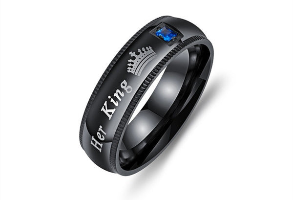 Mother'sDay Gift gifts Her King His Queen Ring Couples Ring