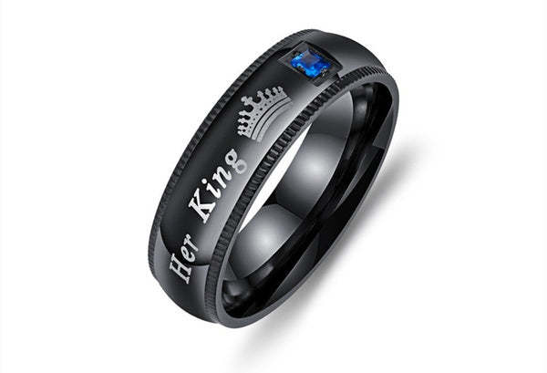 Mother'sDay Gift gifts Her King His Queen Ring Couples Ring