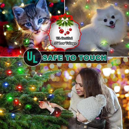 Christmas Tree Decoration LED Waterfall String Lights