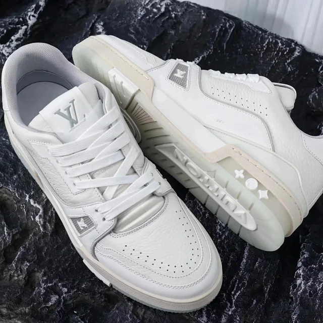 Trainer White Cement