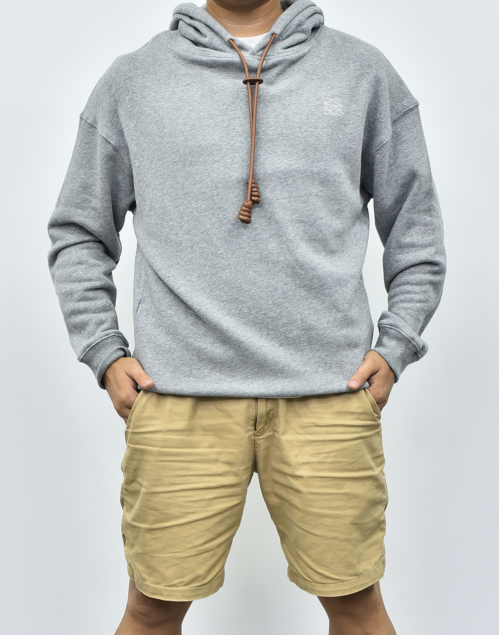 罗意威logo卫衣 灰色