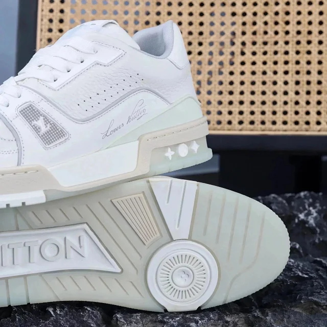 Trainer White Cement