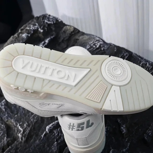 Trainer White Cement