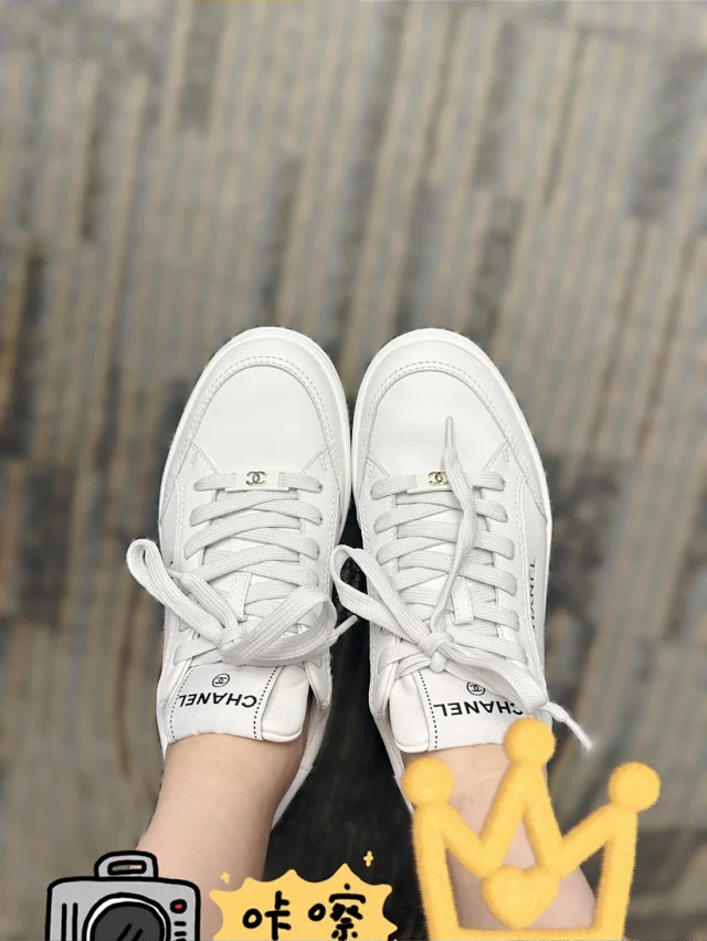 【高定系列】CHANE香奶儿 时尚系带 耐磨 低帮 板鞋