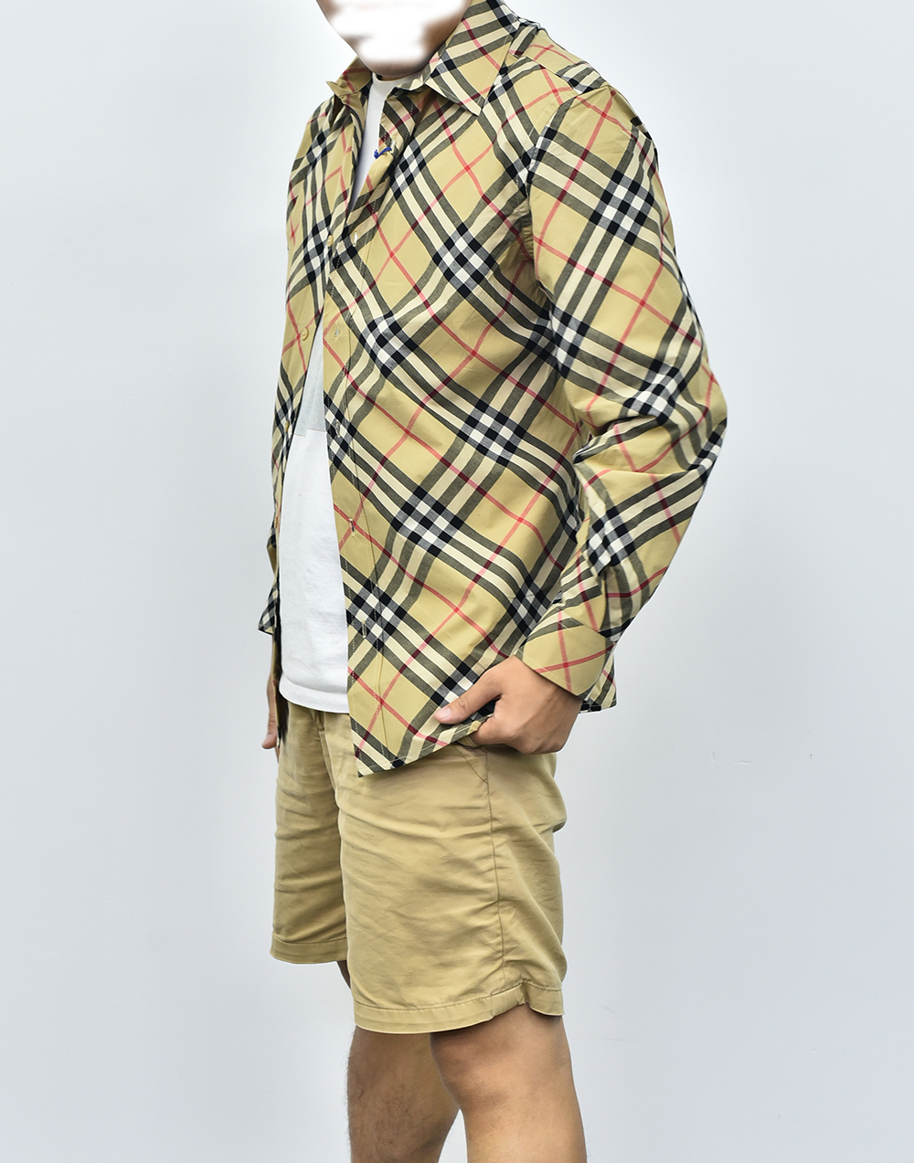 BBR格子长袖衬衫