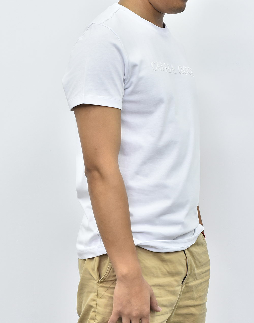 CG大鹅基础字母短袖 黑色白色