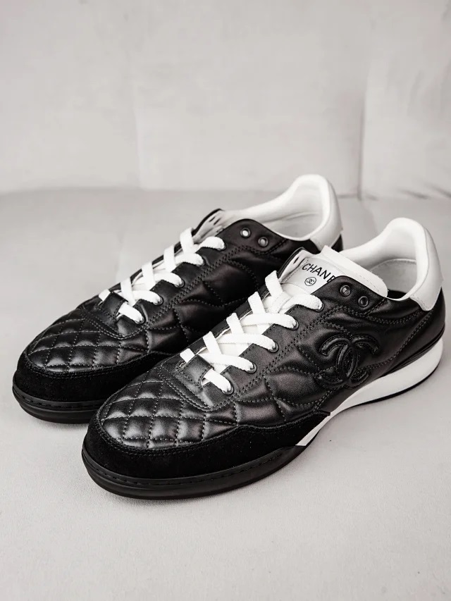 【高定系列】CHANE香奶儿 24a德训鞋 平跟 系带圆头 低帮 生活休闲鞋