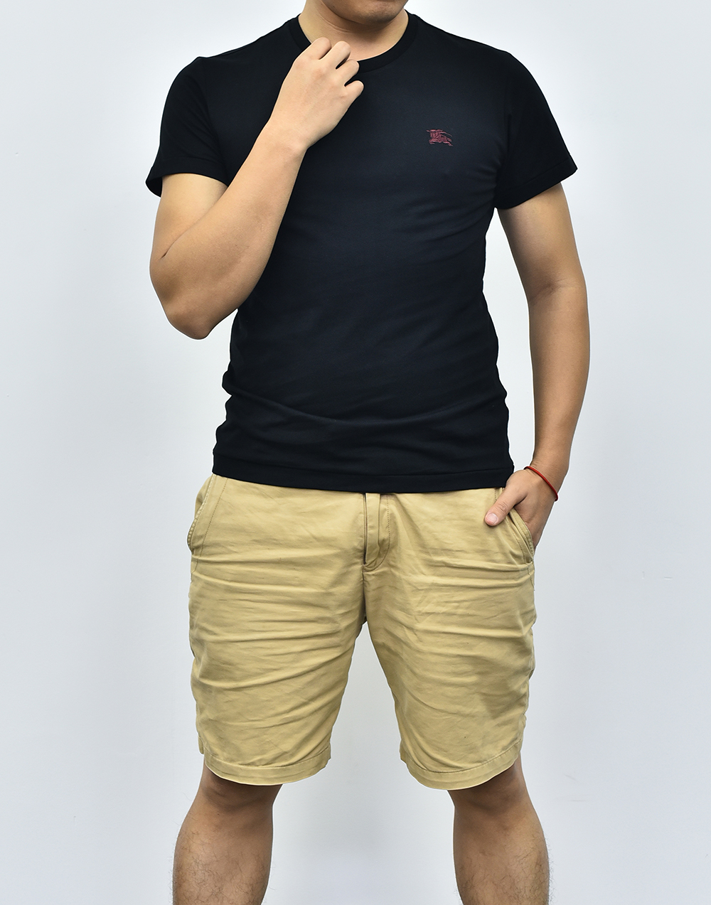 BBR战马logo短袖 黑