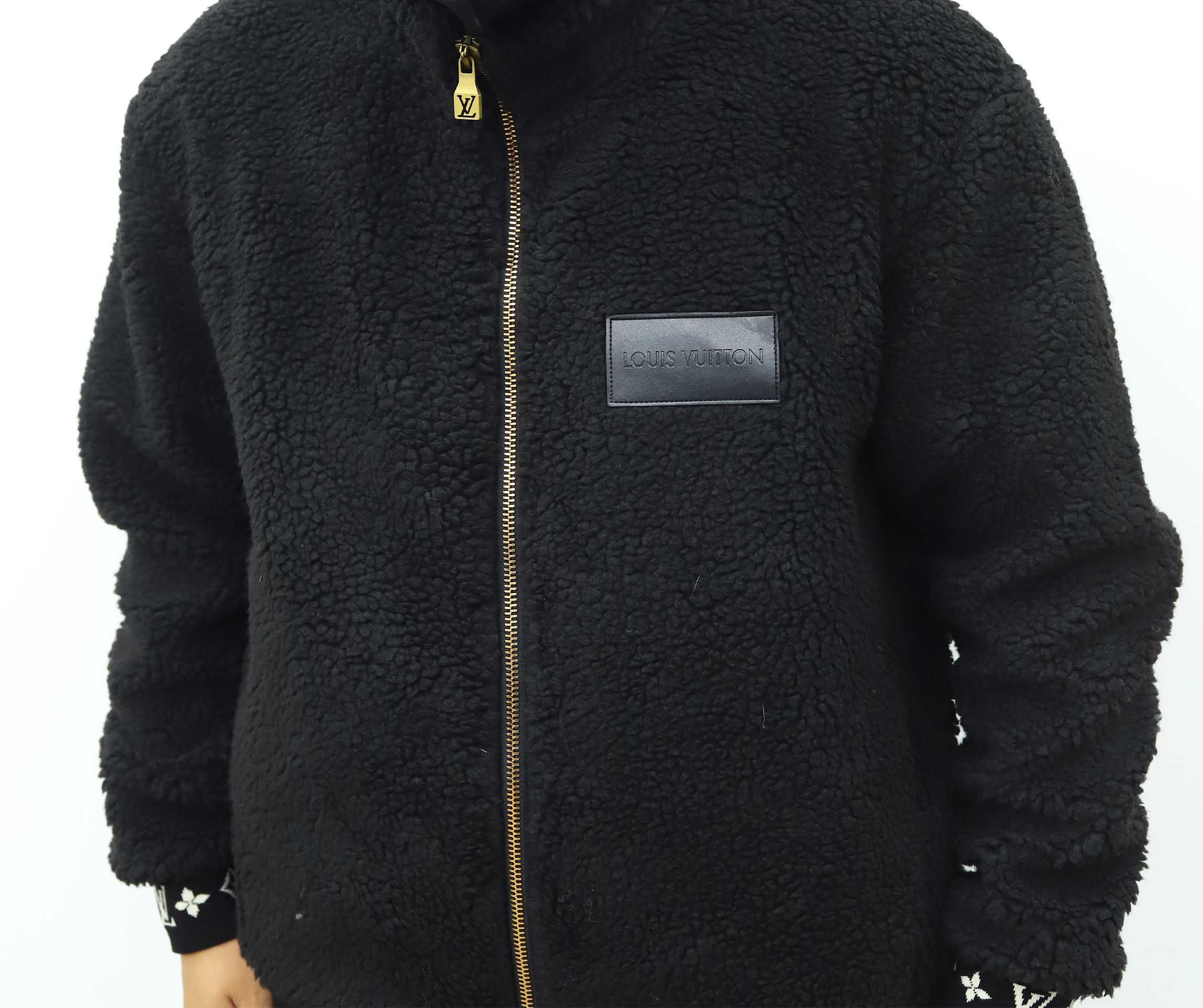 LV羊羔绒外套 黑色