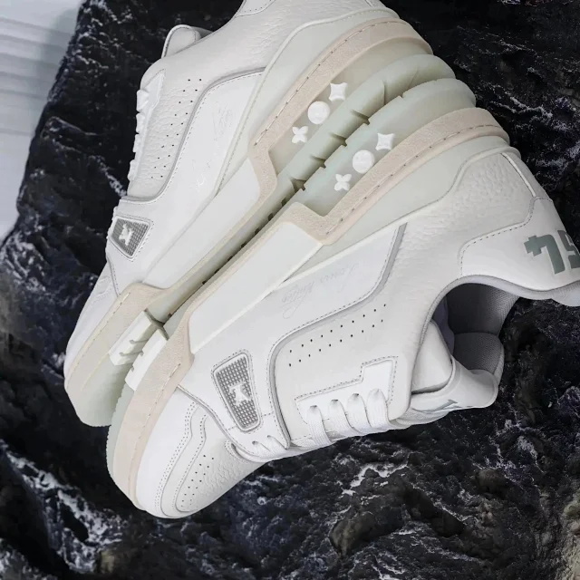 Trainer White Cement