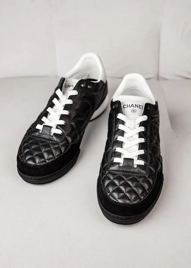 【高定系列】CHANE香奶儿 24a德训鞋 平跟 系带圆头 低帮 生活休闲鞋