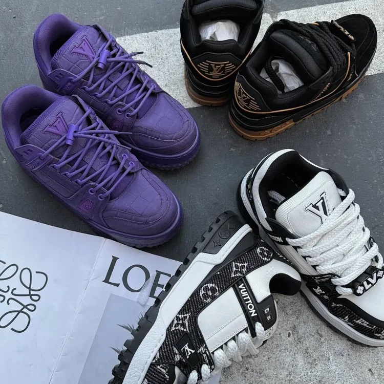 【三个可选】 Trainer Maxi 小胖丁“自主模具半年研发时长”防滑低帮板鞋