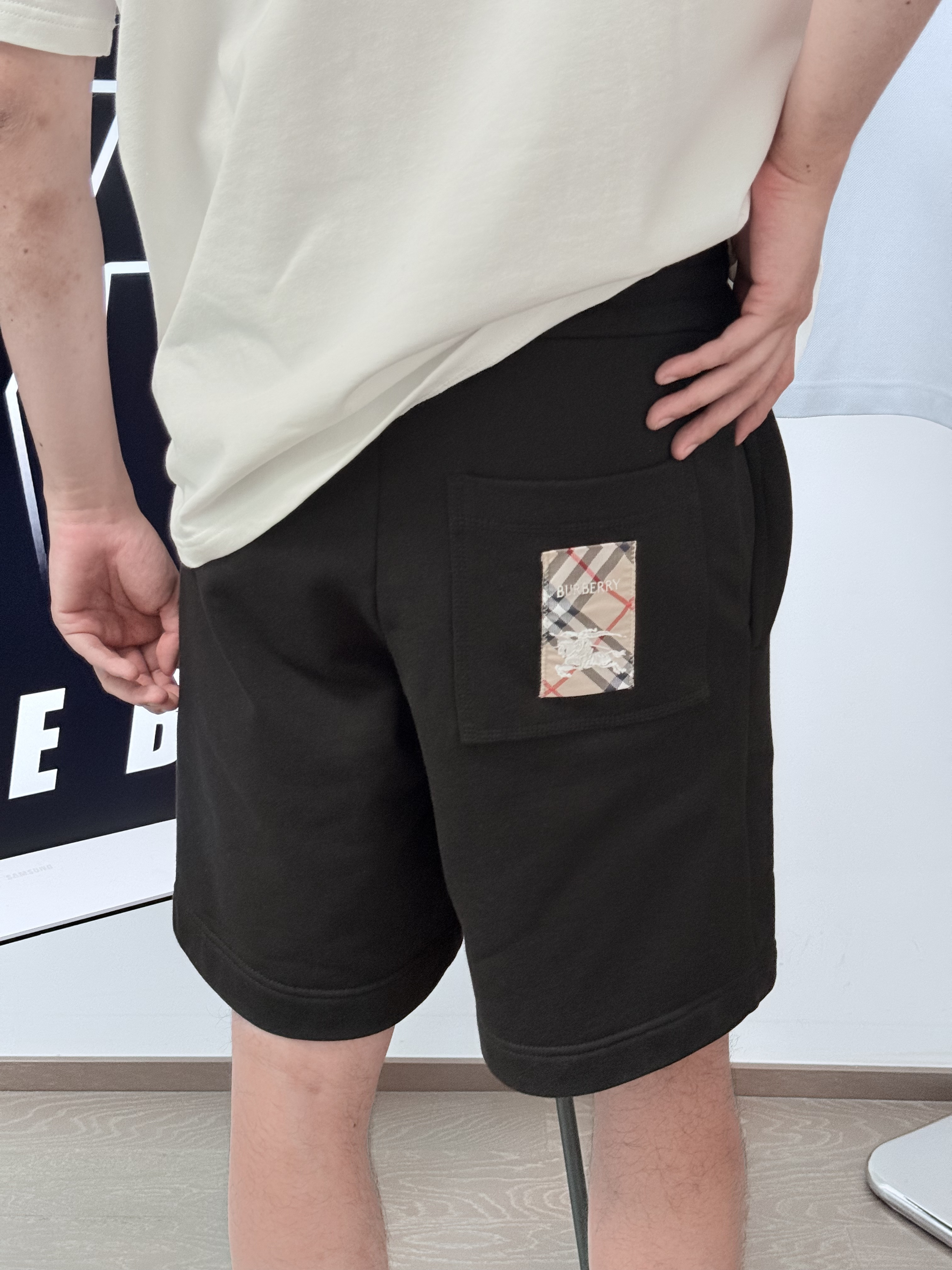 BBR patch shorts