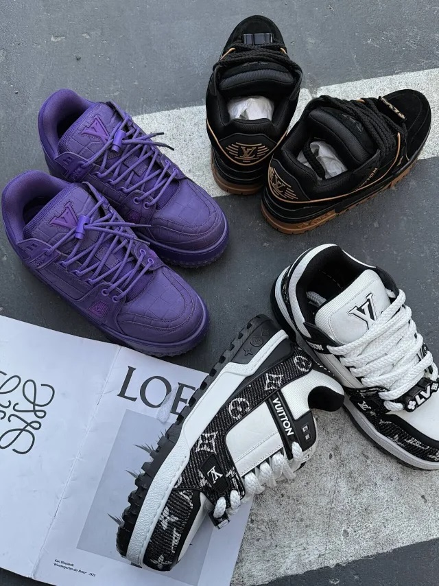 【三个可选】 Trainer Maxi 小胖丁“自主模具半年研发时长”防滑低帮板鞋