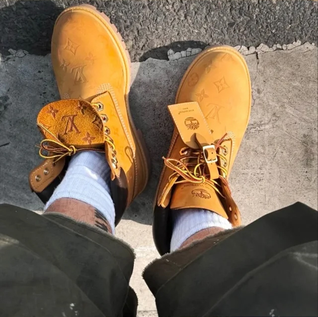 【致敬经典】驴 联名timberland 防水绒面大黄靴