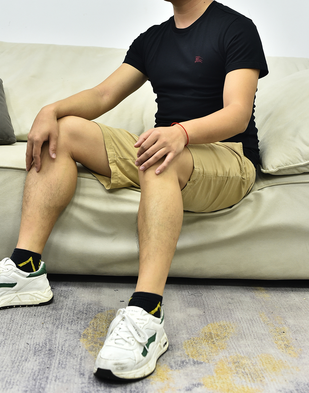 BBR战马logo短袖 黑