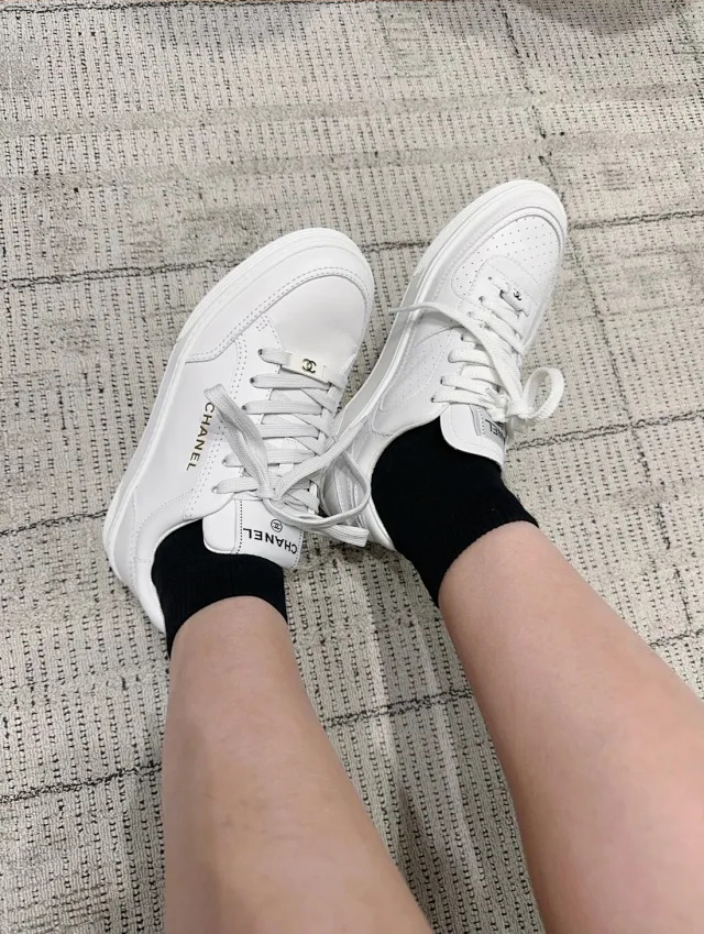 【高定系列】CHANE香奶儿 时尚系带 耐磨 低帮 板鞋