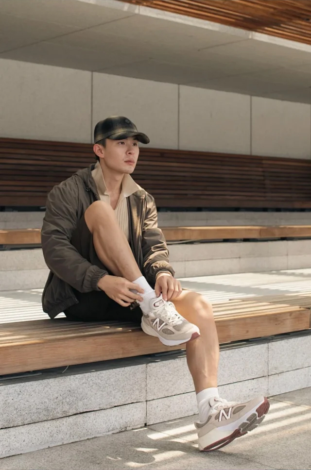 【世纪联名】Loro Piana x New Ba1ance NB 990 V6 舒适百搭 低帮跑步鞋 男女同款 灰色