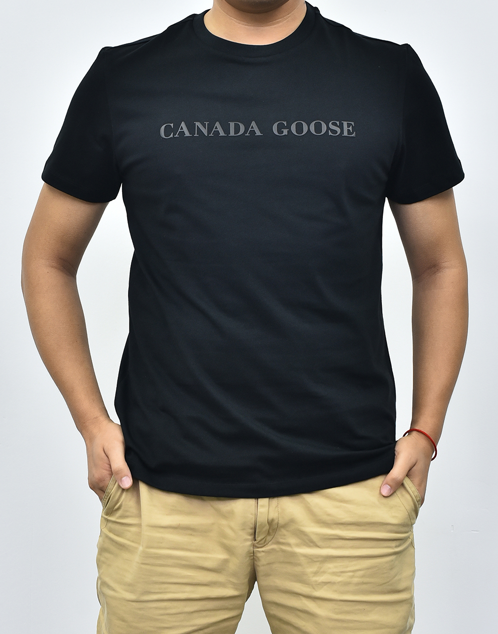 CG大鹅基础字母短袖 黑色白色