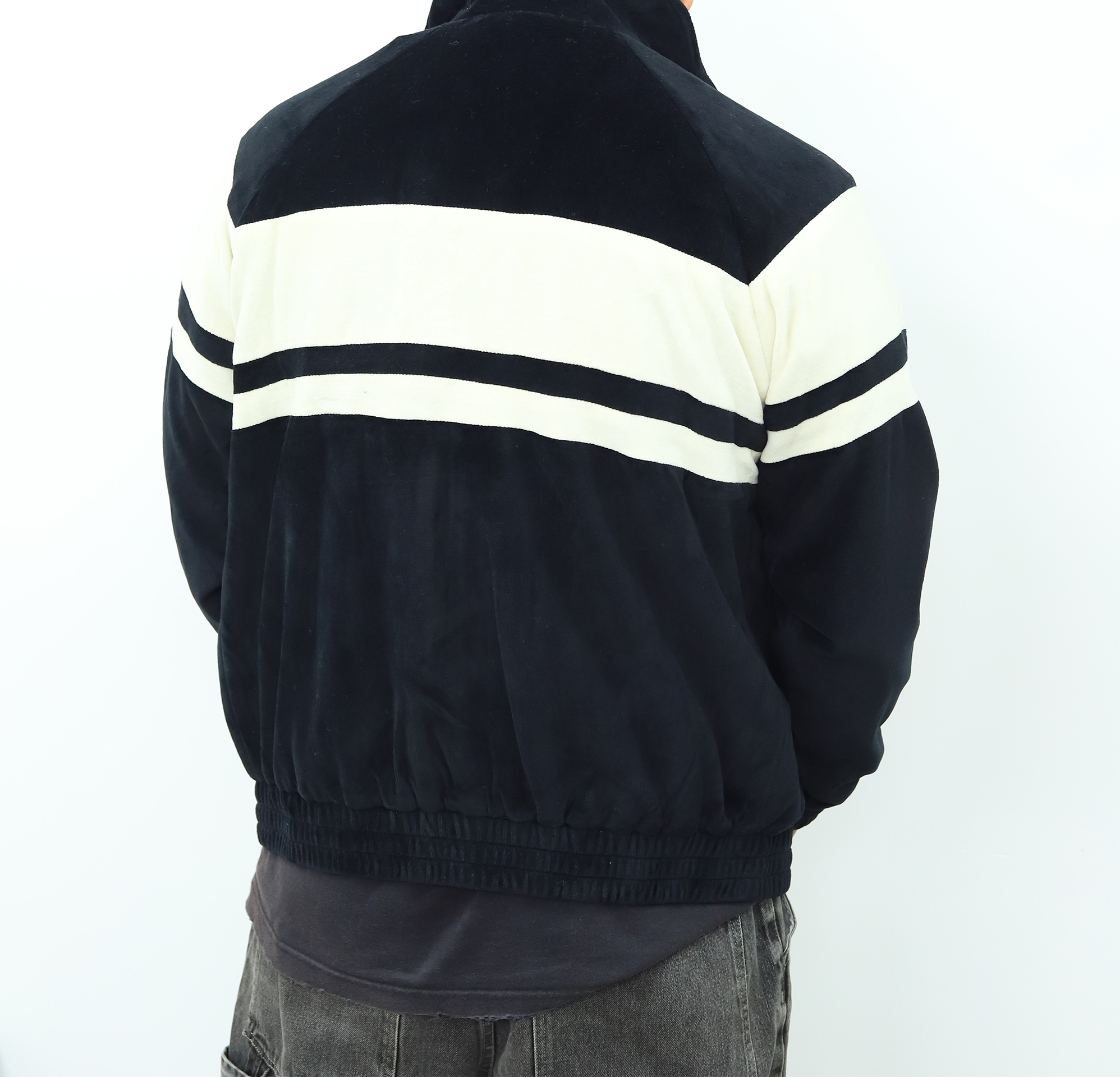 Celine刺绣丝绒夹克