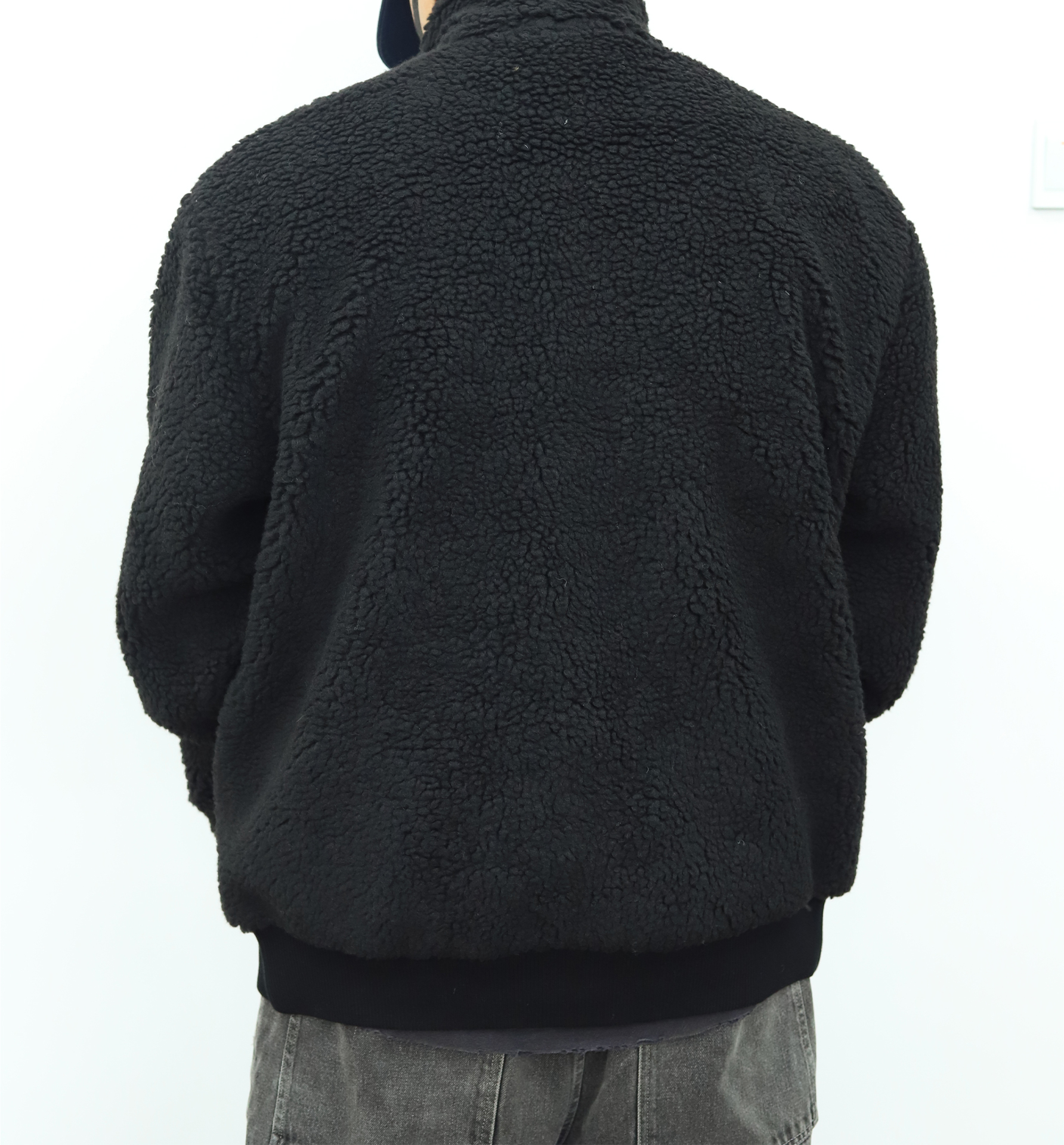 LV羊羔绒外套 黑色