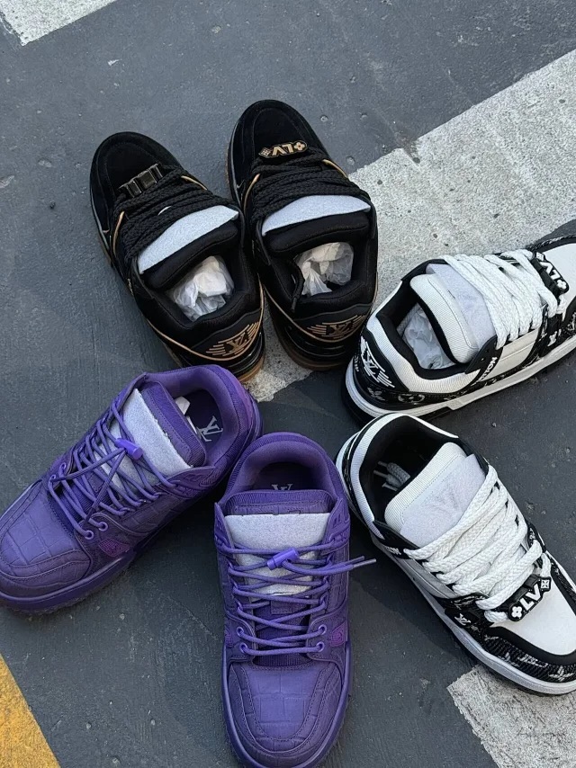 【三个可选】 Trainer Maxi 小胖丁“自主模具半年研发时长”防滑低帮板鞋