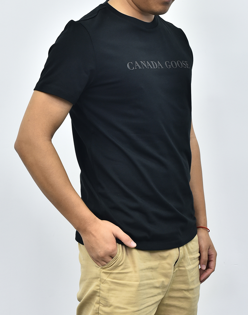 CG大鹅基础字母短袖 黑色白色