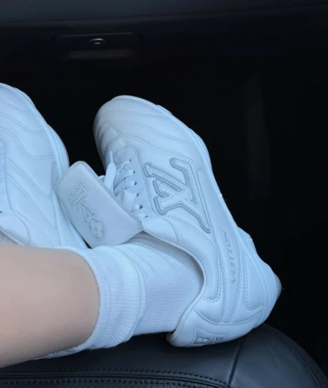 【黑色_白色】大牌FOOTPRINT皮革足球鞋低帮生活休闲鞋