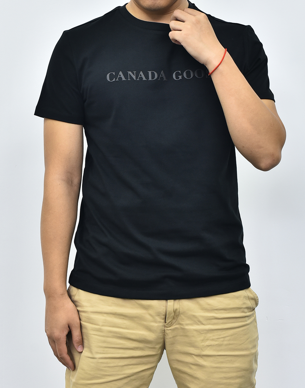 CG大鹅基础字母短袖 黑色白色