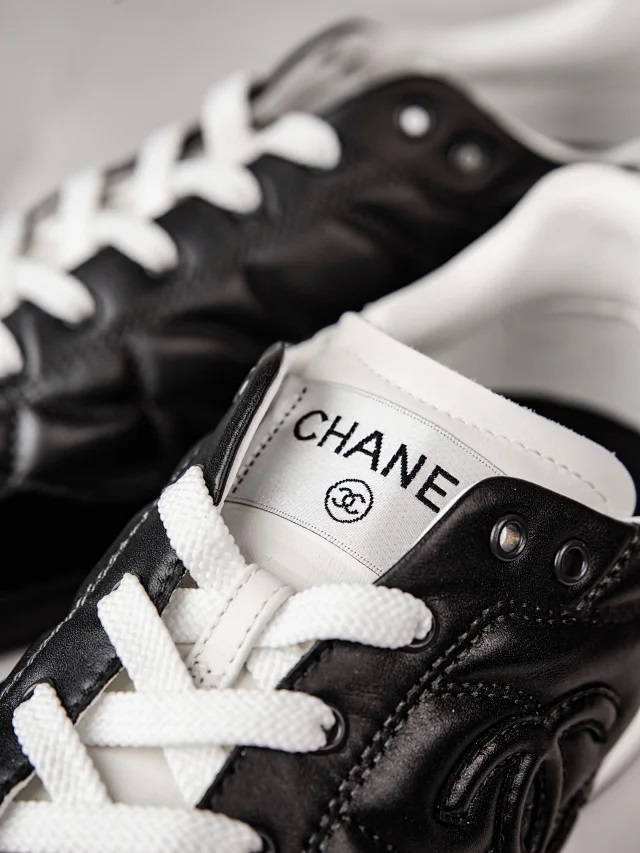 【高定系列】CHANE香奶儿 24a德训鞋 平跟 系带圆头 低帮 生活休闲鞋