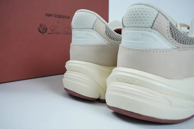 【世纪联名】Loro Piana x New Ba1ance NB 990 V6 舒适百搭 低帮跑步鞋 男女同款 灰色