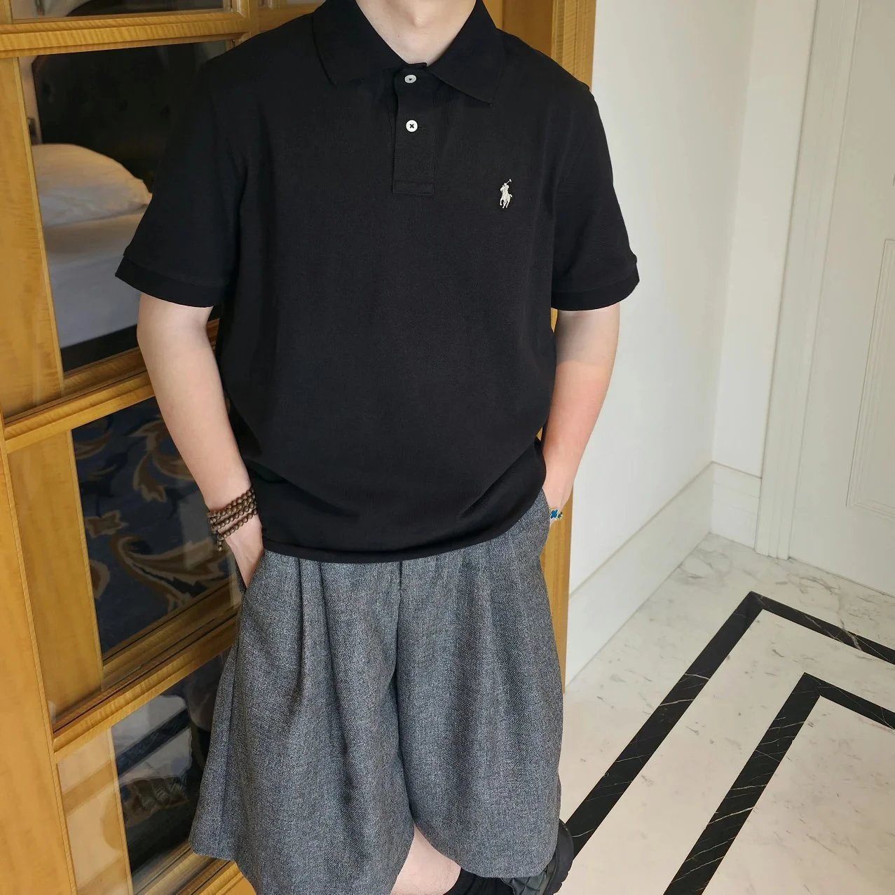 Item ID 8207 Ralph-Lauren- ralph lauren -2024FW- classic pony embroidery polo shirt