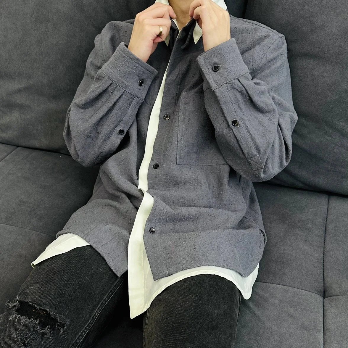 Item ID 8214 Botteg@-Venet @-Baotijia-2023S - Fake two-piece woven shirt jacket - D