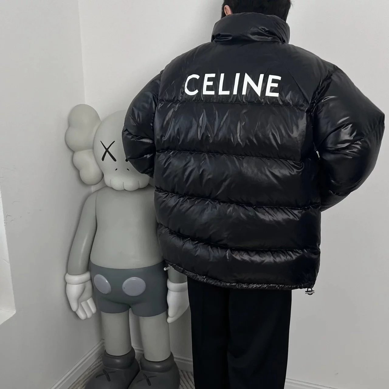 Item ID 8108 Ce1ine-2021ss-Classic - Breadcoat - Bright Down Jacket -90 Velvet - Sh