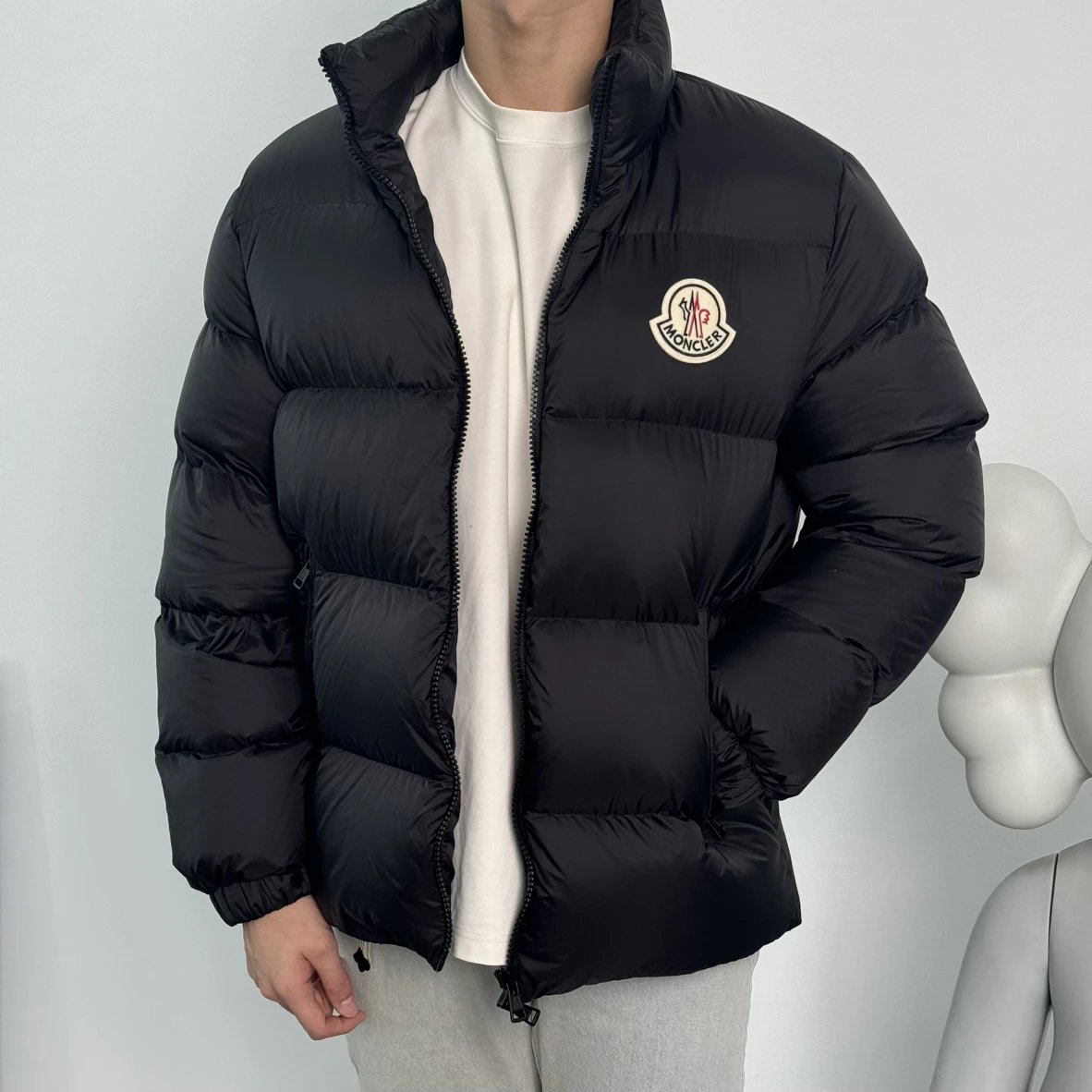 Item ID 8094 -Citala Series - _90 White Goose Down_ - Fort Down Jacket - Logo Patch